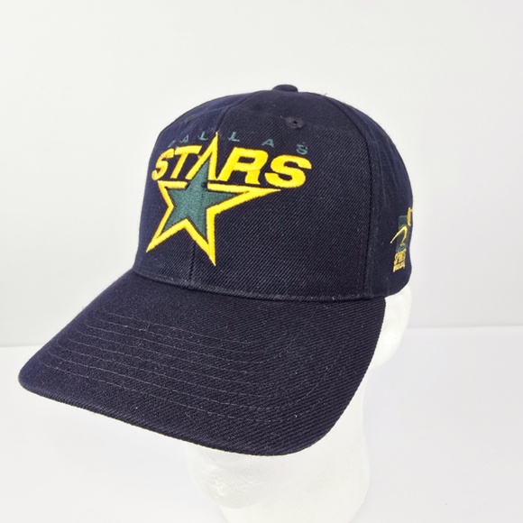 Vintage 90’s Dallas Stars Sports Specialties Plain Logo Snapback Hat NHL - Picture 3 of 11